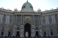 Vídeň: Michaelerplatz - Hofburg 