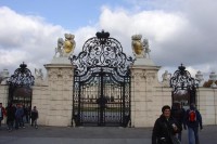 Vídeň: brána do Horního Belvederu 
