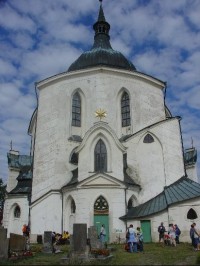 Zelená Hora: kostel sv. Jana Nepomuckého 