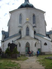 Zelená Hora: kostel sv. Jana Nepomuckého 