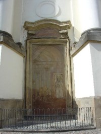 Břevnovský klášter: kostel sv. Markéty - náhrobek bl. Vintíře 