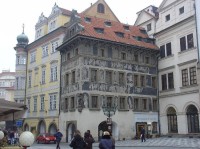 Staroměstské náměstí: dům U minuty