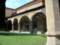 Florencie: kostel Santa Maria Novella - Chiostro Verde 