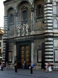 Florencie: Battistero San Giovanni - "Rajská brána"