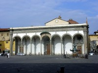 Florencie: Piazza della Santissima Annunziata 