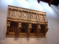 Florencie: mueum kostela Santa Maria dei Fiori - zpěvácka tribuna od Donatella 