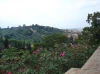 Florencie: pohled na Oltranto z Piazzale Michelangelo 