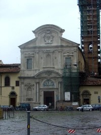 Florencie: kostel Ognissanti