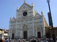 Florencie: kostel Santa Croce 