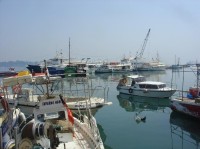 Korfu: přístav v Kerkyře