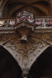 Chrám sv. Víta: Královská oratoř - detail 
