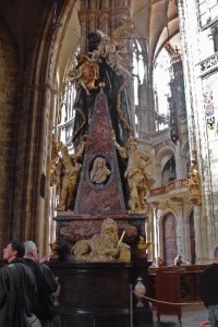 Chrám sv. Víta: epitaf hraběte Leopolda Šlika 