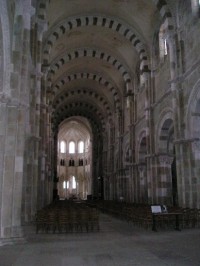 Vézelay: bazilika Ste Madeleine