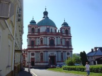 Jablonné v Podještědí: Barokní chrám sv. Vavřince a sv. Zdislavy podle projektu Jana Lukáše Hildebrandta
