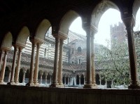 Verona: San Zeno Maggiore - klášterní ambit 
