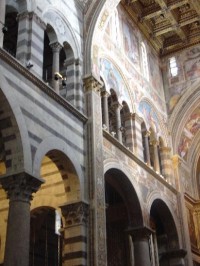 Pisa: Piazza dei Miracoli - katedrála S.M.Assunta