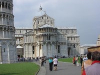 Pisa: Piazza dei Miracoli (náměstí zázraků) - katedrála 