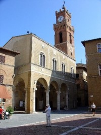 Pienza: piazza Pio II