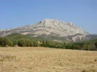 hora Sainte Victoire: nedaleko Aix en Provence 
