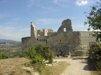Lacoste: bývalý hrad markýze de Sade 