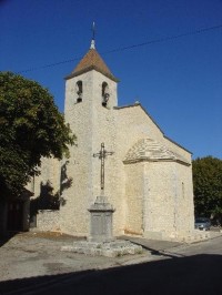 St.Christol: kostel Notre Dame de Saint Christophe