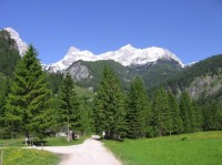 Zimní Totes Gebirge v červnu