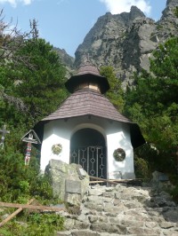 Symbolický hřbitov - kaplička