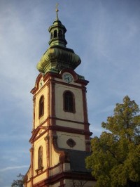 Kostel sv. Andělů strážných - věž