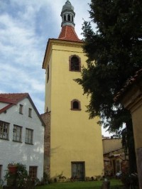 věž kostela sv. Jana Křtitele