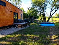 Ubytování v Tiny house, koně u domu - Staré Sedlo