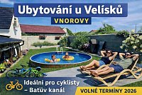 Ubytování u Velísků - Vnorovy