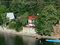 Chata u vody Vranovská přehrada - Švýcarská zátoka - Onšov
