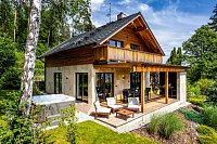 Chata Kloučka s vířivkou nad Sázavou - Stříbrná Skalice