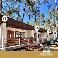 Chatky Mácháč - Staré Splavy