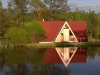 Chatka mezi rybníčky na Lipně - Hůrka-Horní Planá