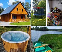 Chata u rybníka na Vysočině - Bohdalov