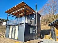 Kontajnerová chata so saunou a vírivkou - Pšurnovice
