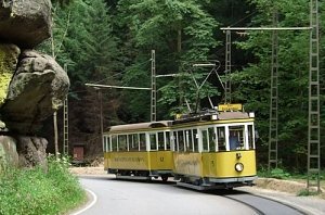 Zajeďte si z Bad Schandau tramvají k vodopádu!